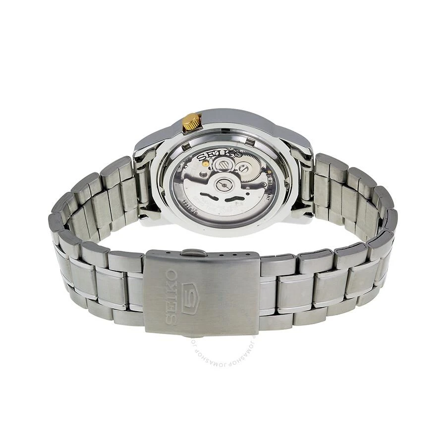 Seiko 5 Automatic Gold Dial Stainless Steel Men's Watch SNKK29 3