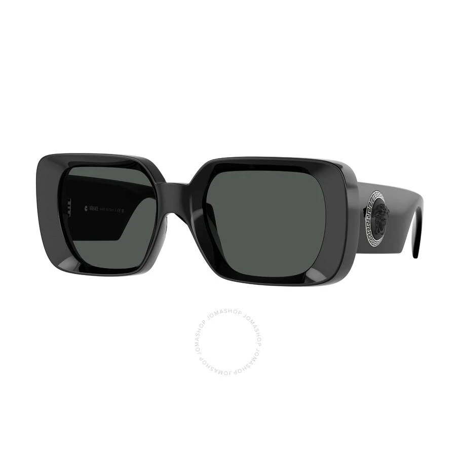 Versace Dark Grey Square Ladies Sunglasses VE4473U GB1/87 54 1