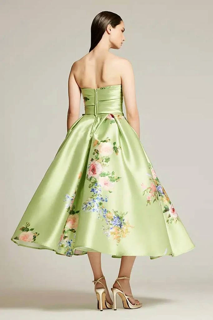 Floral Dress In Lime Green  On Sale Now with Up to 60% Off | Discover  Exclusive Deals & Savings at BeyondStyle  Authentic Audrey + Brooks women| clothing|dresses with Limited-Time Discounts, Free