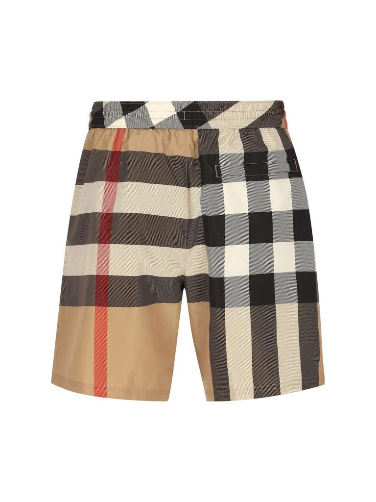 Burberry Burberry Check Printed Drawstring Swim Shorts 2