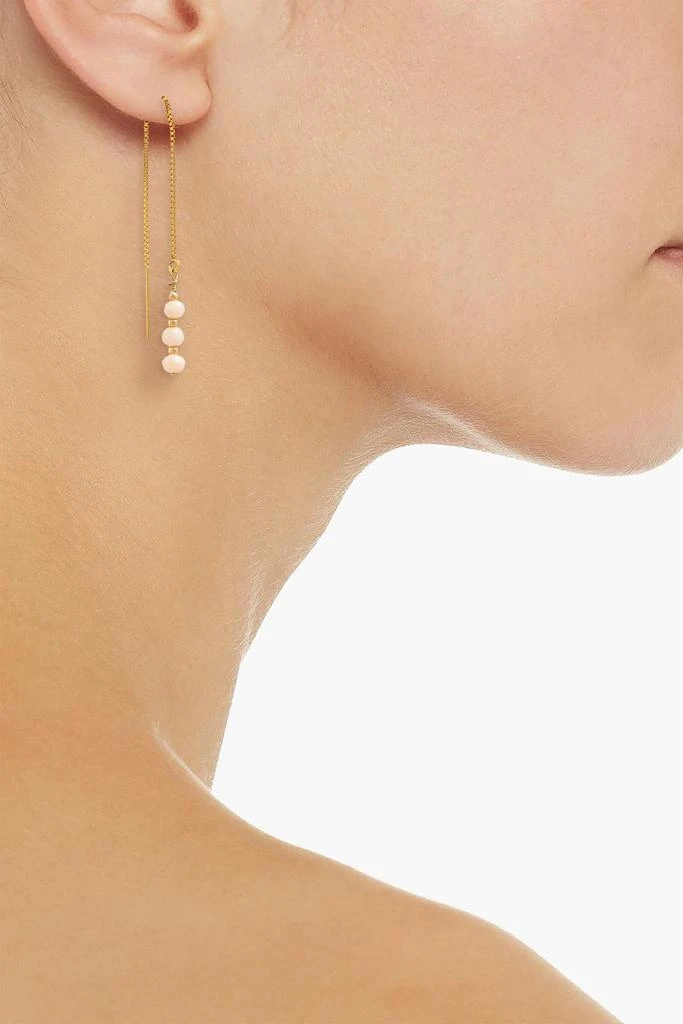 Zimmermann Gold-tone stone ear threads 2
