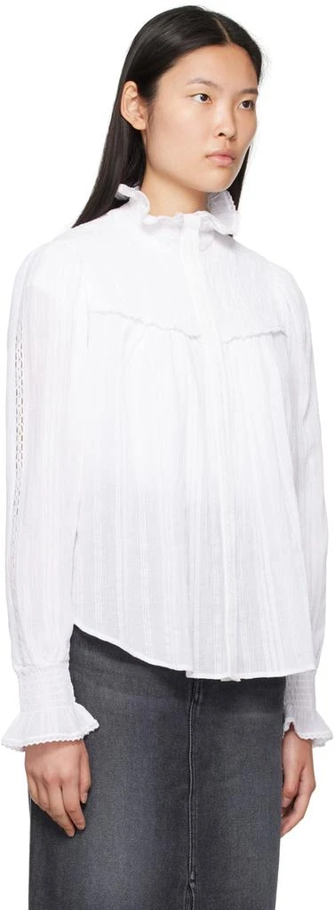 Isabel Marant White Idaline Blouse 2