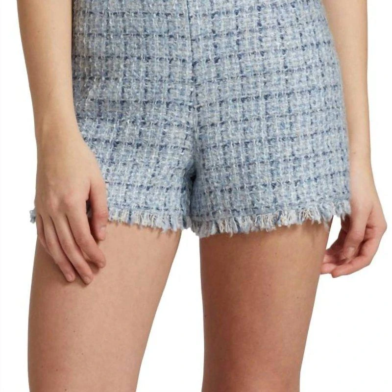 Cinq à Sept Coronado Tweed Shorts 1
