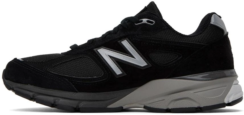 New Balance Black Made in USA 990v4 Sneakers 3