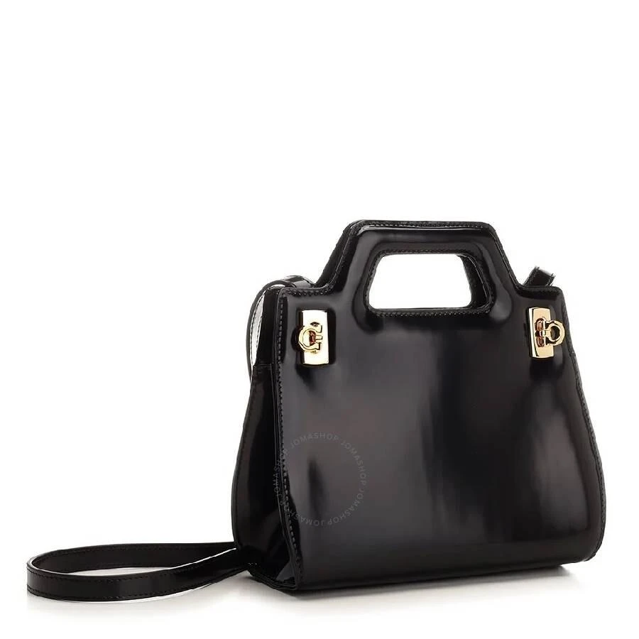Salvatore Ferragamo Ladies Black Wanda Mini Bag 2