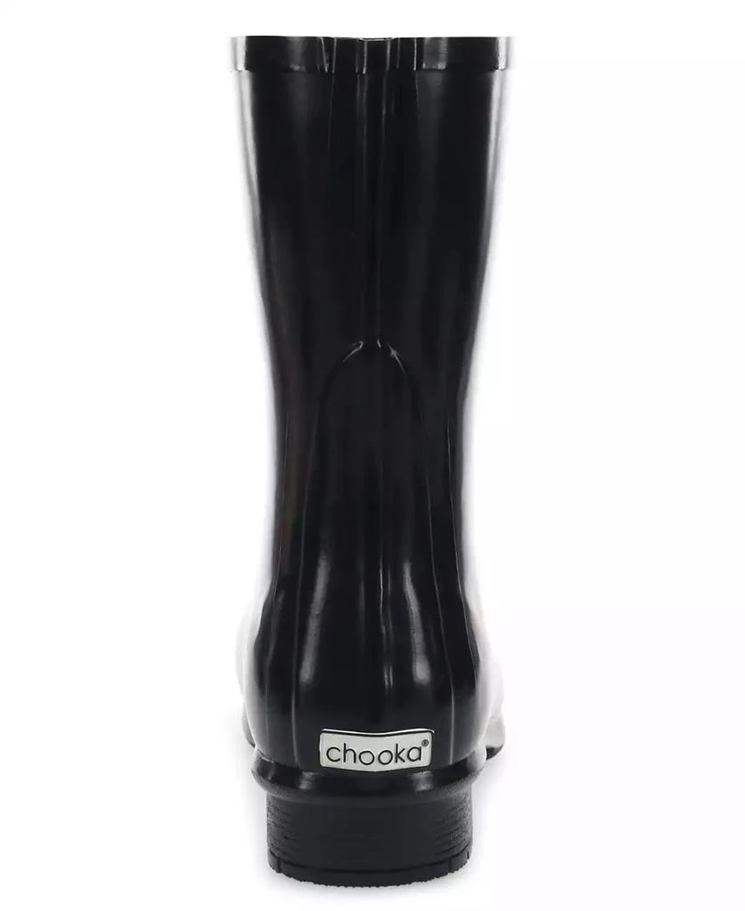 Chooka Women's Polished Mid Rain Boot 4