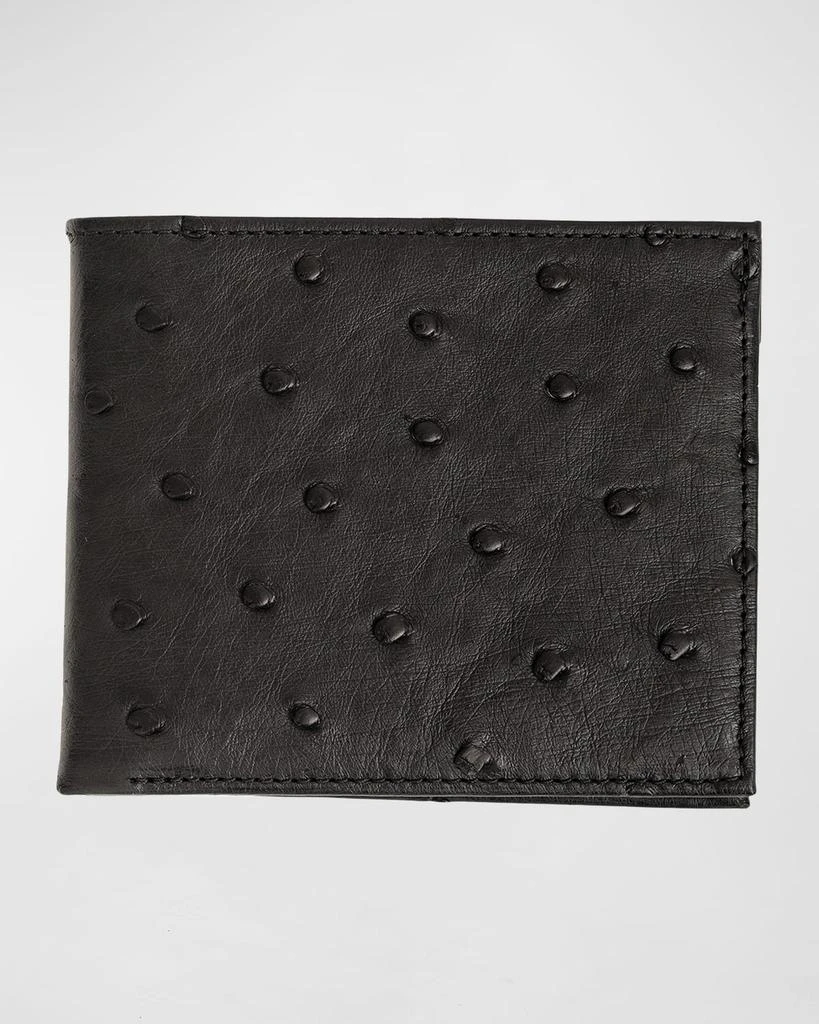 Abas Ostrich Bi-Fold Wallet 1