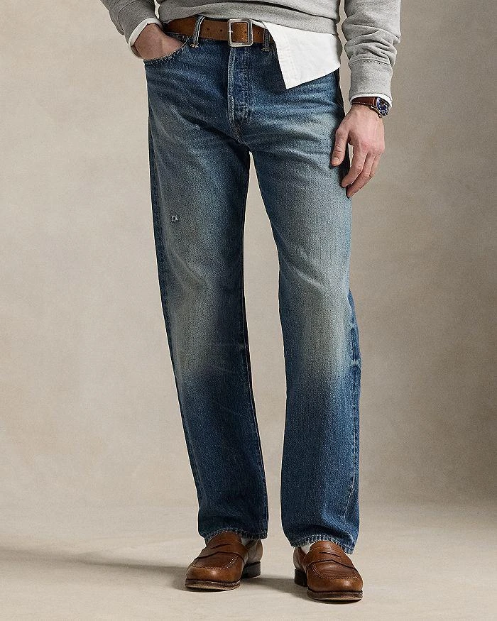 Ralph Lauren Heritage Straight Distressed Jean 3