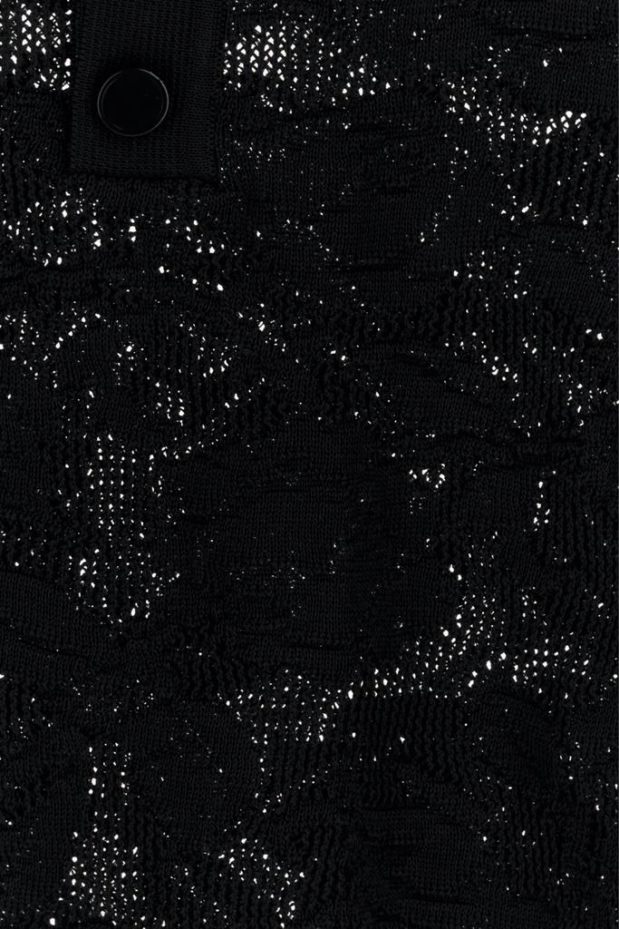 ERNEST W.BAKER Black cotton polo shirt 3