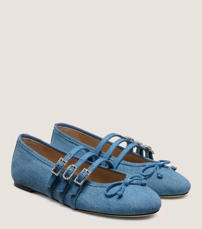 Stuart Weitzman CELESTE MARY JANE BALLET