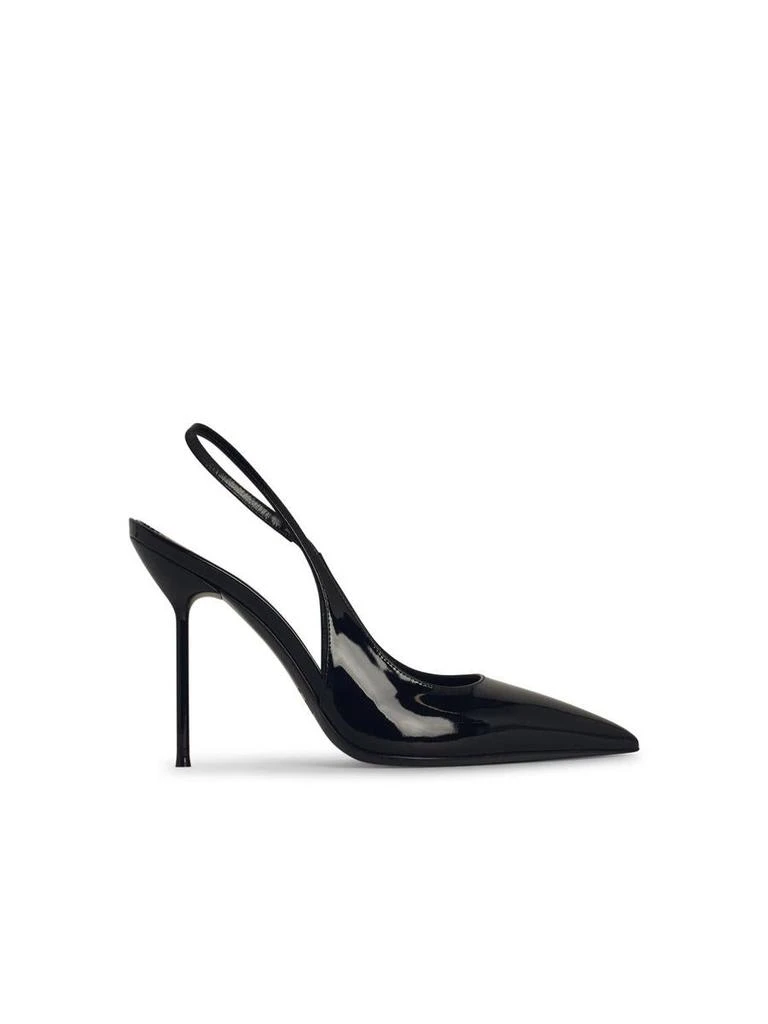 Paris Texas Paris Texas 'Lidia' Black Leather Back Sling 1