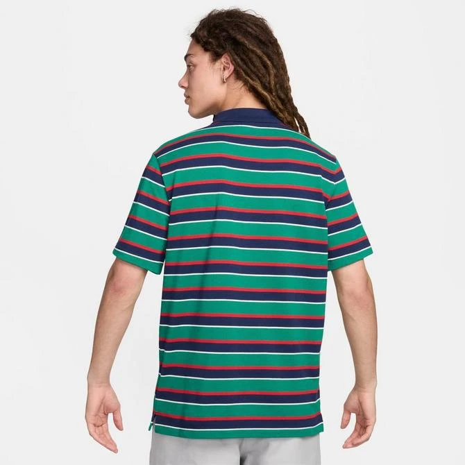 NIKE Men's Nike Club Striped Polo Shirt 2