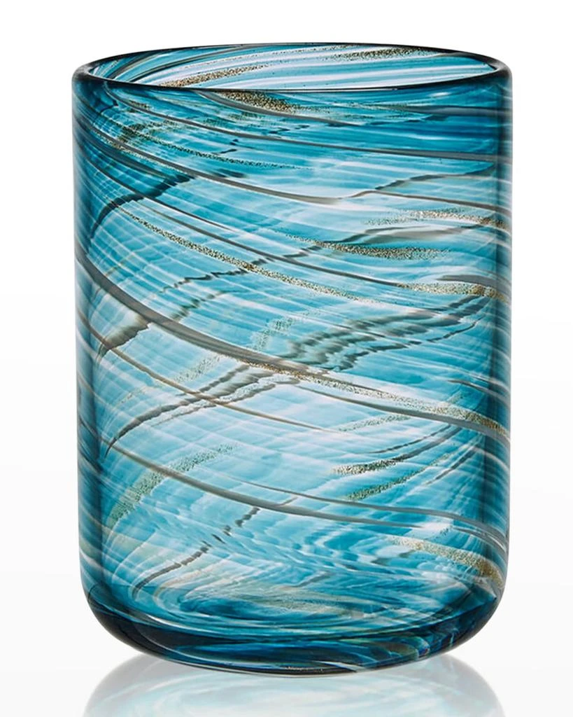 Mikasa Color Swirl 15 oz. Double Old-Fashioned Glasses, Set of 4 2