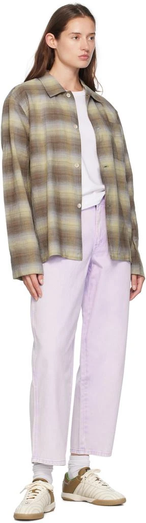 Dime Purple Classic Baggy Jeans 4