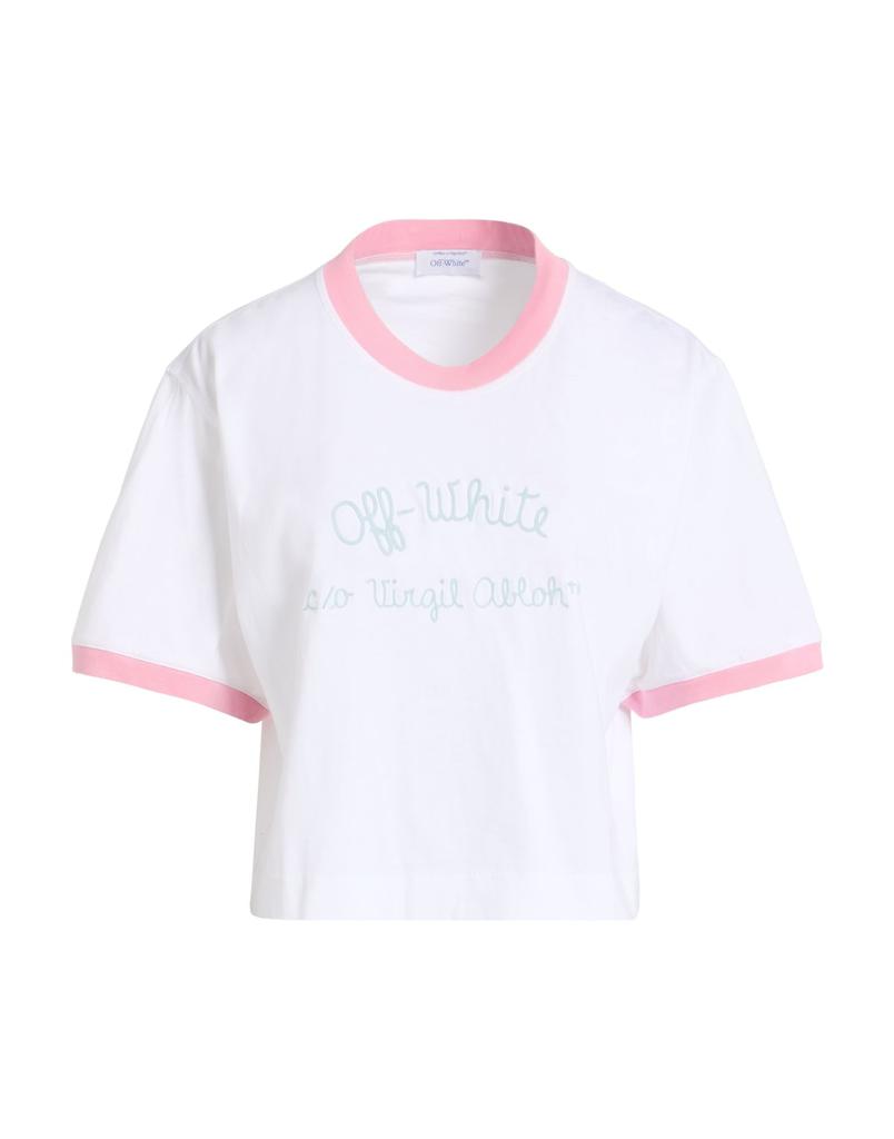 Off-White Off-White Big Logo Bookish Cropped T-Shirt - T