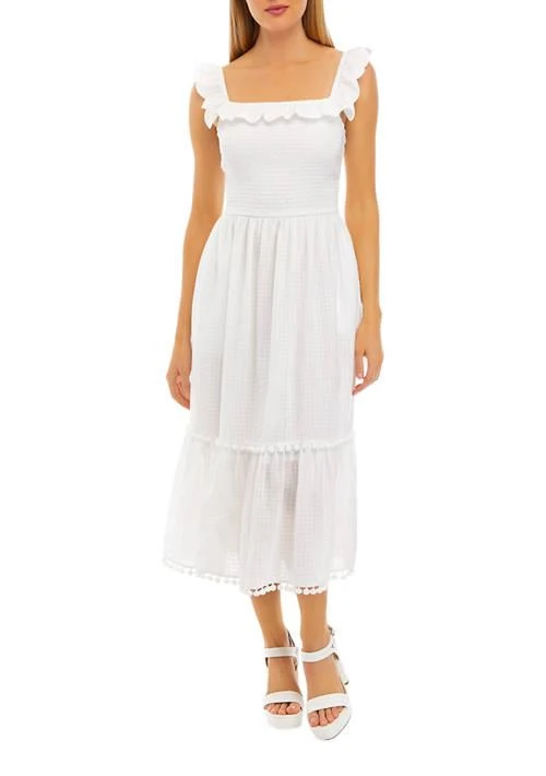 Crown & Ivy™ Ivy Petite Sleeveless Square Neck Dress 1