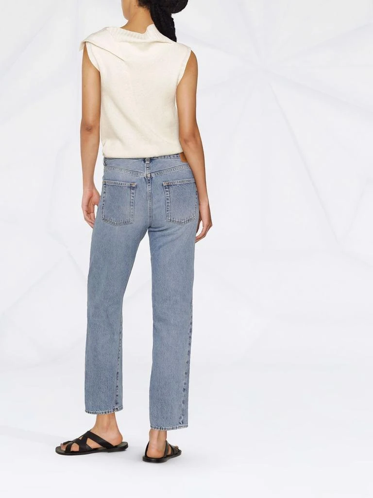 Toteme TOTEME - Twisted Seam Denim Cotton Jeans 2