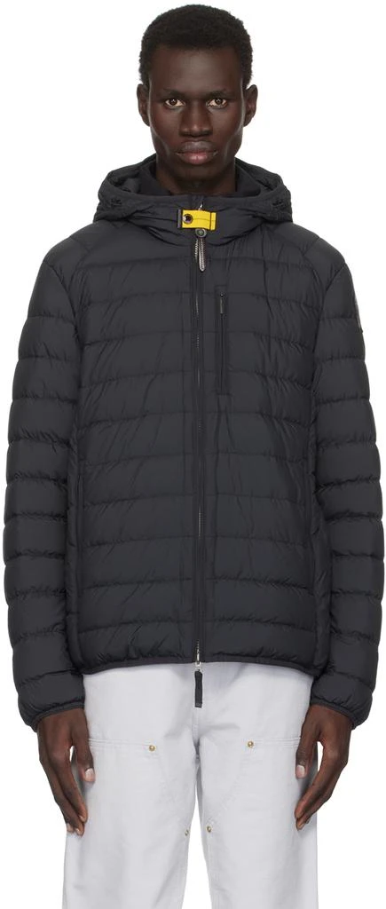 Parajumpers Black Last Minute Down Jacket 1