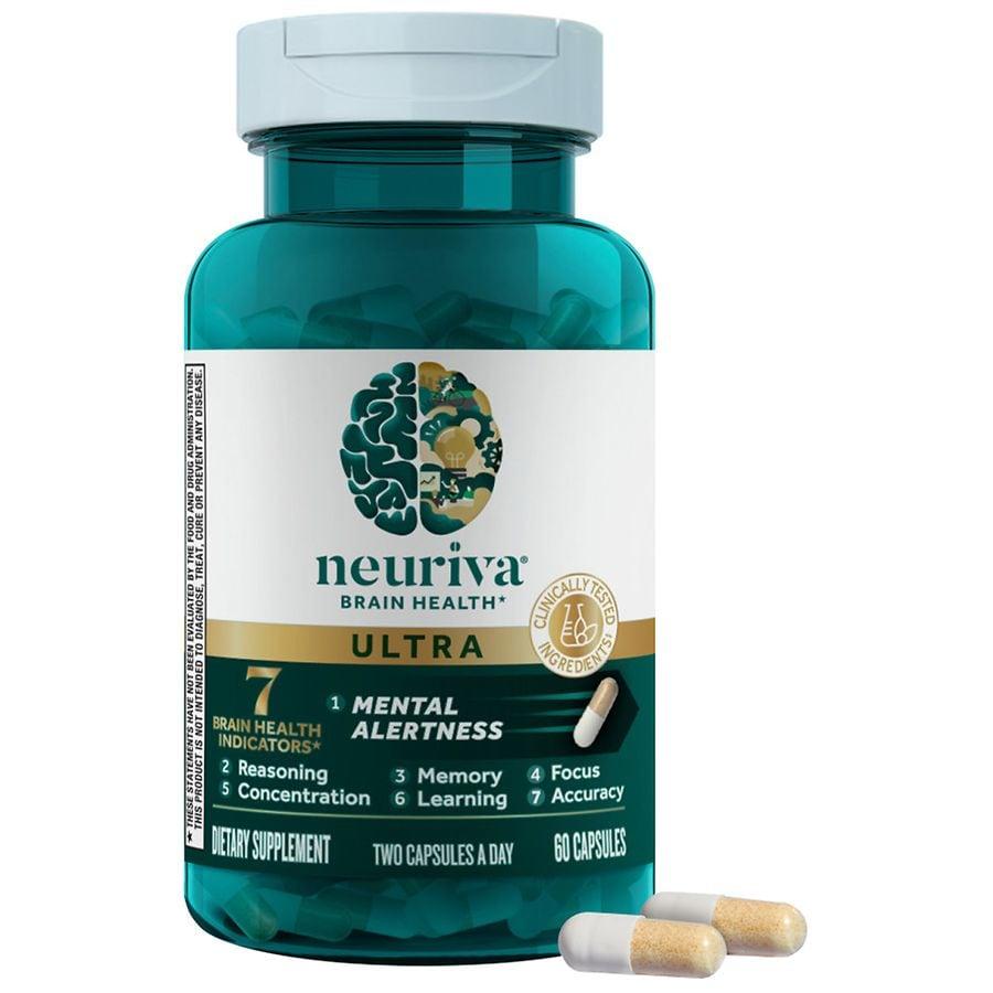 Neuriva Brain Health Supplement, Vitamins B12 & B6, Support for memory and focus