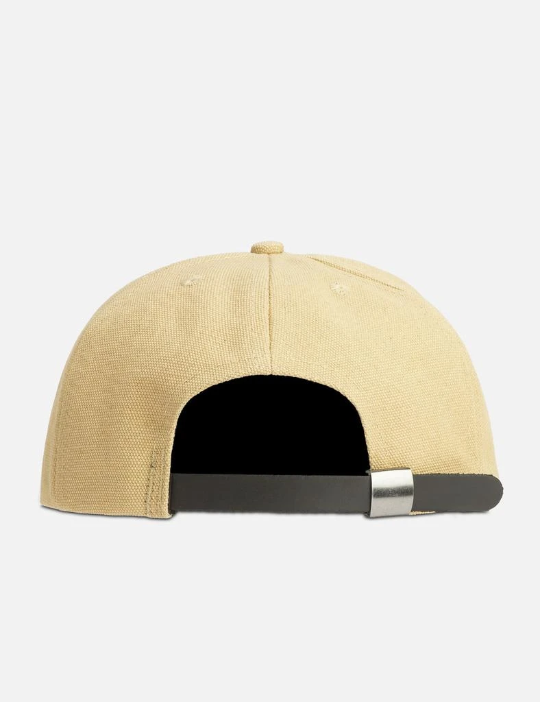 Brain Dead WASHED TWILL LOGOHEAD HAT - OCHRE 3