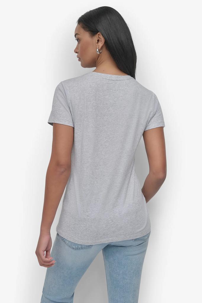 DKNY DKNY MIXED EMBELLISHMENTS LOGO DNA TEE