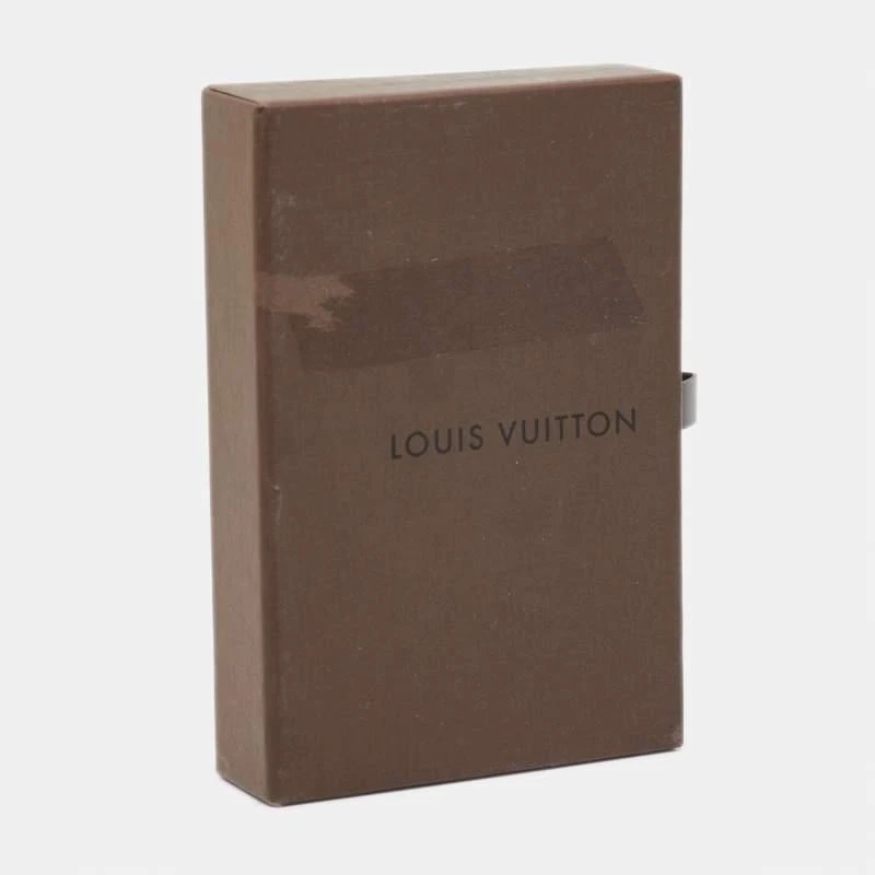 Louis Vuitton Louis Vuitton Gold Tone Gimme A Clue Hoop Earrings 5