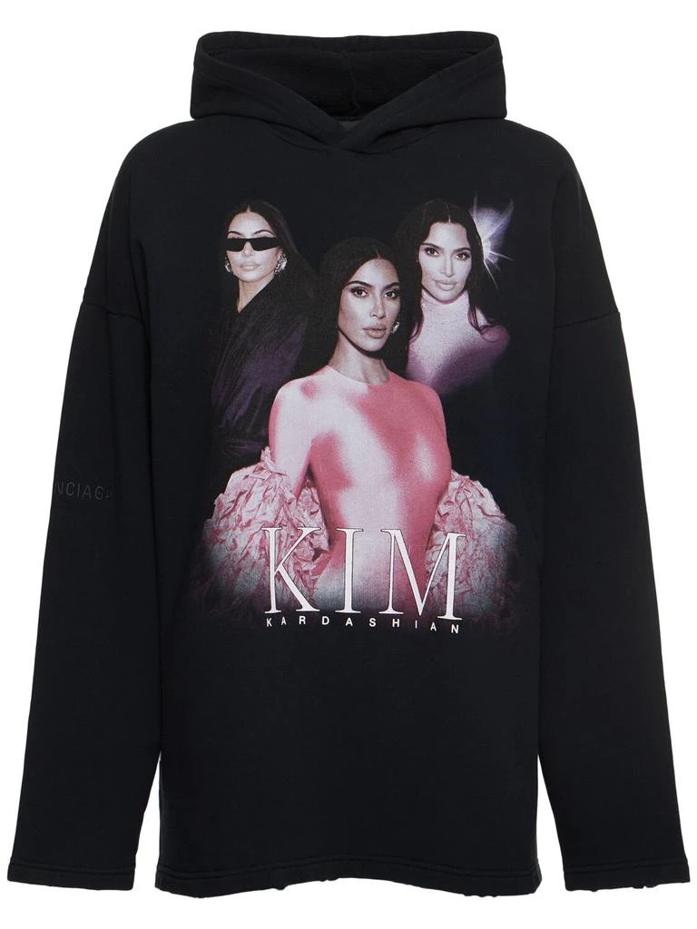 Balenciaga Kim K Cotton Hoodie 1