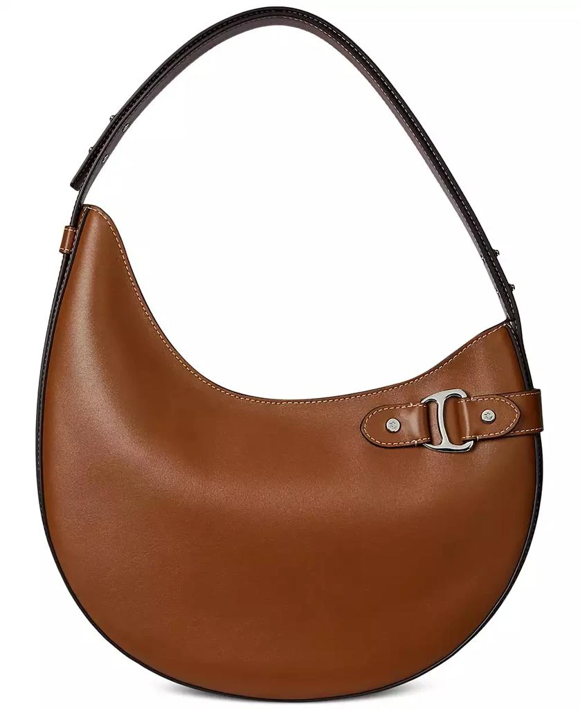 Ralph Lauren Leather Large Tasha Shoulder Bag 2