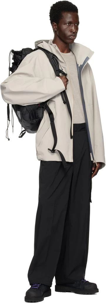 DESCENTE Black Primeflex Wide Cargo Pants 4