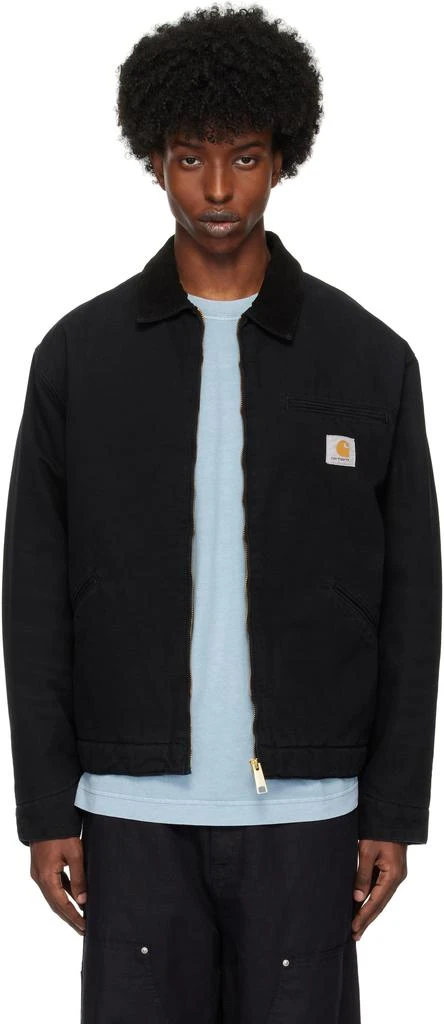 Carhartt WIP Black OG Detroit Jacket 1
