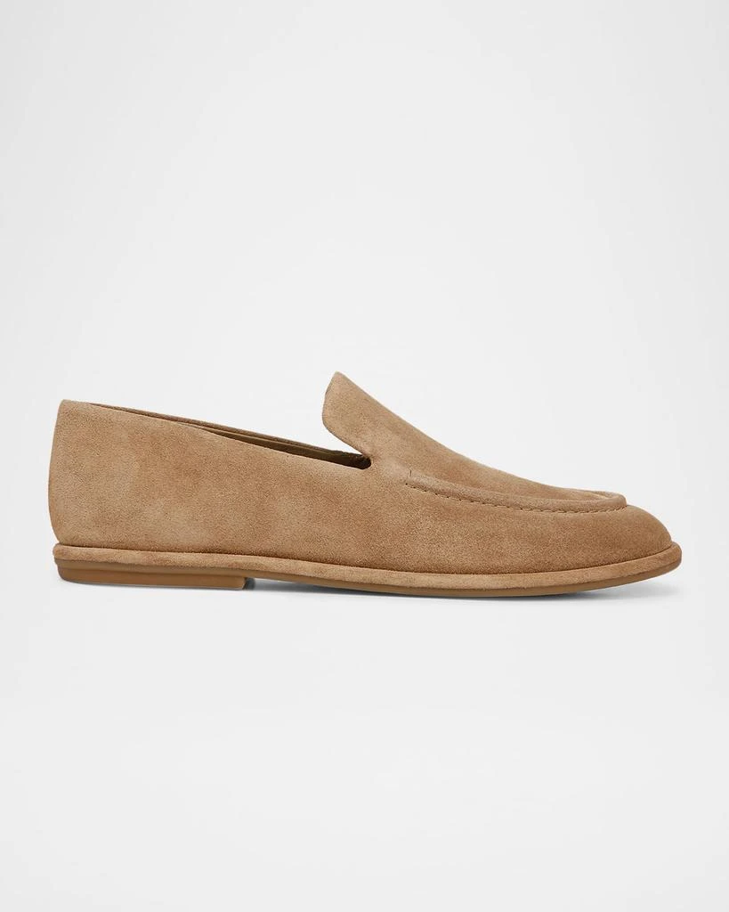 Vince Men\'s Brown Suede Slip-On Shoes Vince Men main image 4