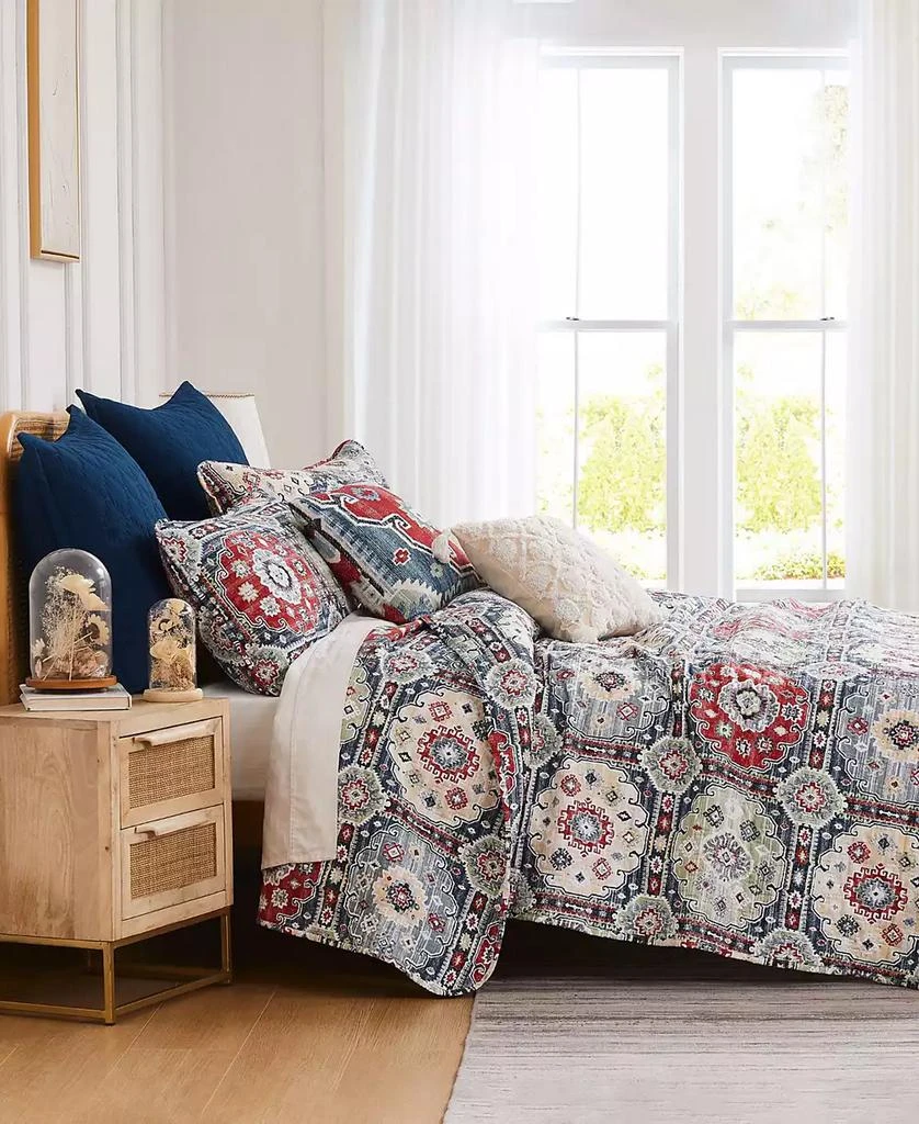 SOUTHSHORE FINE LINENS Kilim 7 Piece Quilt Set 4