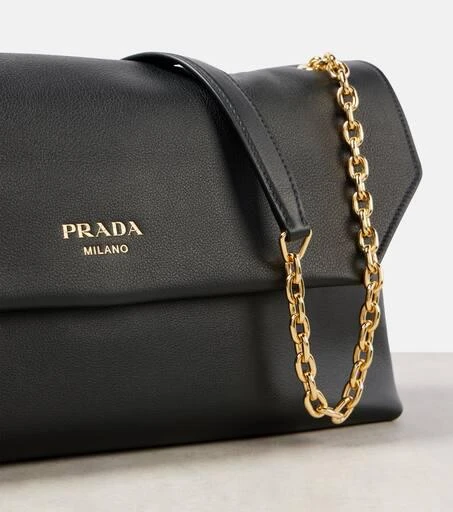 Prada Medium leather shoulder bag 6