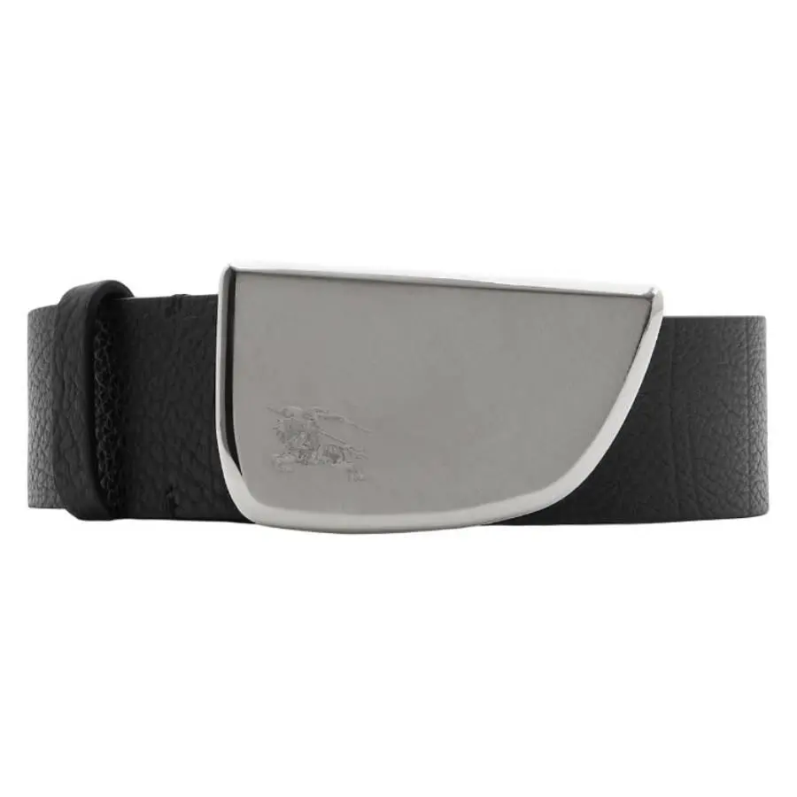 Burberry Burberry Shield Leather Belt, Size 90