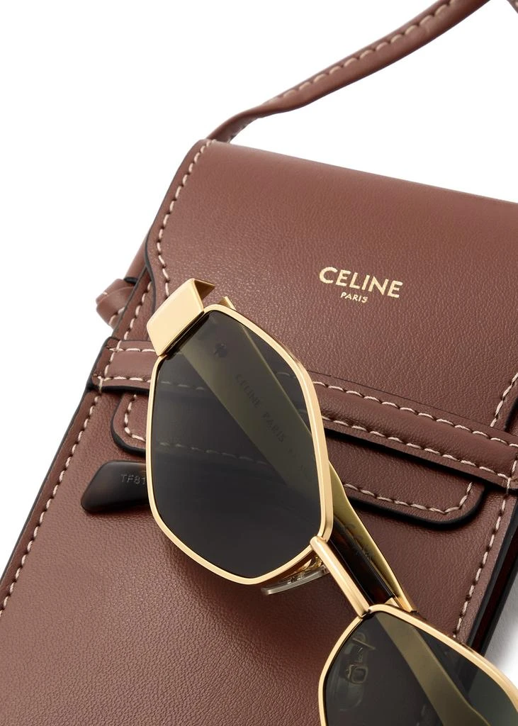 Celine Hexagonal-frame sunglasses 4