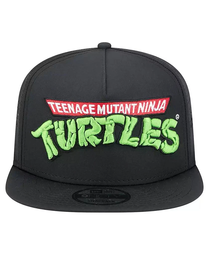 New Era Men's Black Teenage Mutant Ninja Turtles Vented 9FIFTY Snapback Hat 2