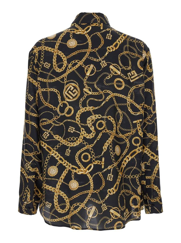 Balmain Balmain Chaînes Pattern Printed Shirt 2