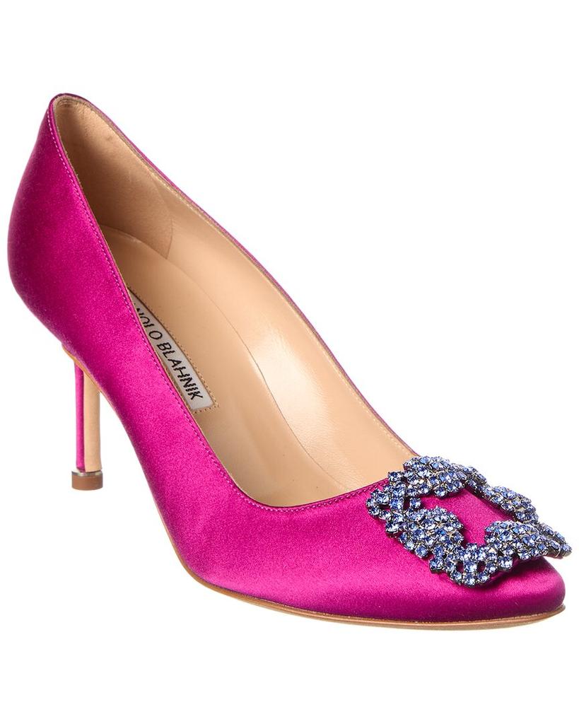 Manolo Blahnik Hangisi 70 Satin Pump