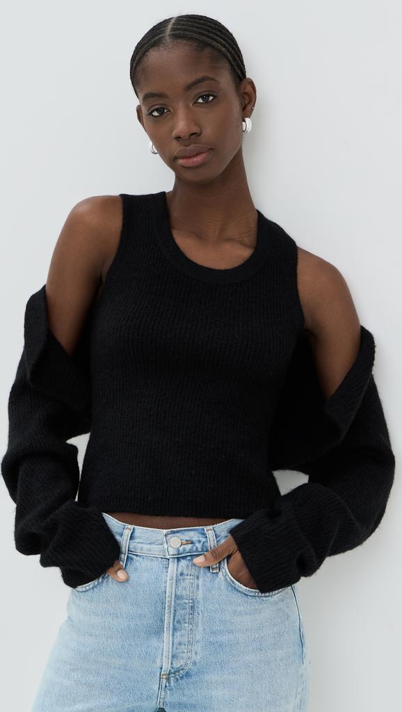LNA Ean Shrug Sweater Set