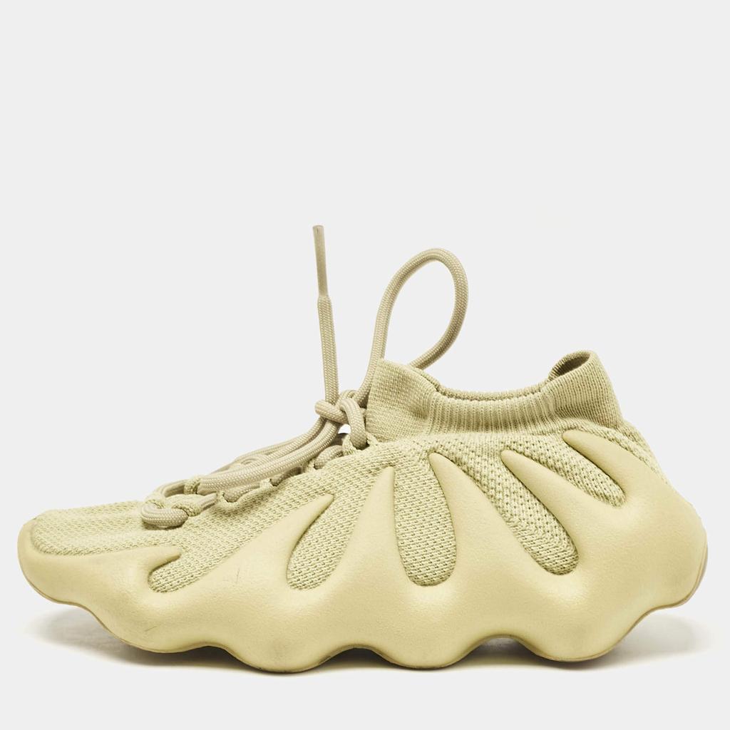 YEEZY Yeezy x Adidas Green Knit Fabric 450 Resin Sneakers Size 36