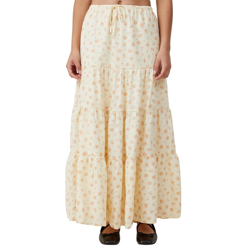 COTTON ON Women's Haven Tiered Maxi Skirt