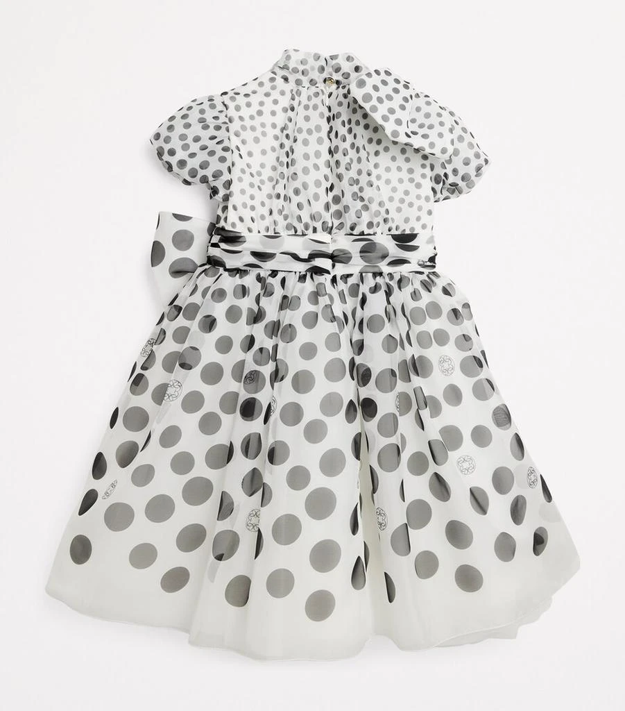 ELIE SAAB JUNIOR Crepe Polka Dot Dress (4-16 Years) 2