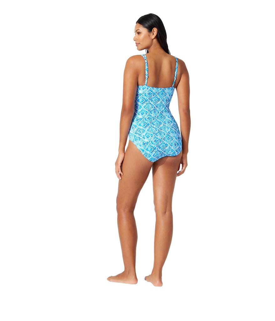 Tommy Bahama Island Cays Shell V-Neck One-Piece