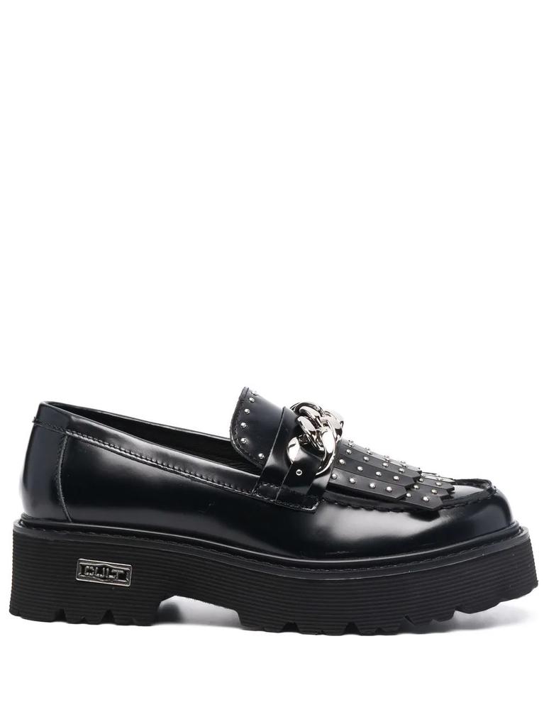 Cult Gaia fringed embellished loafers - women