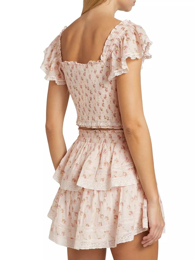 LOVESHACKFANCY Beaming Crop Top 5