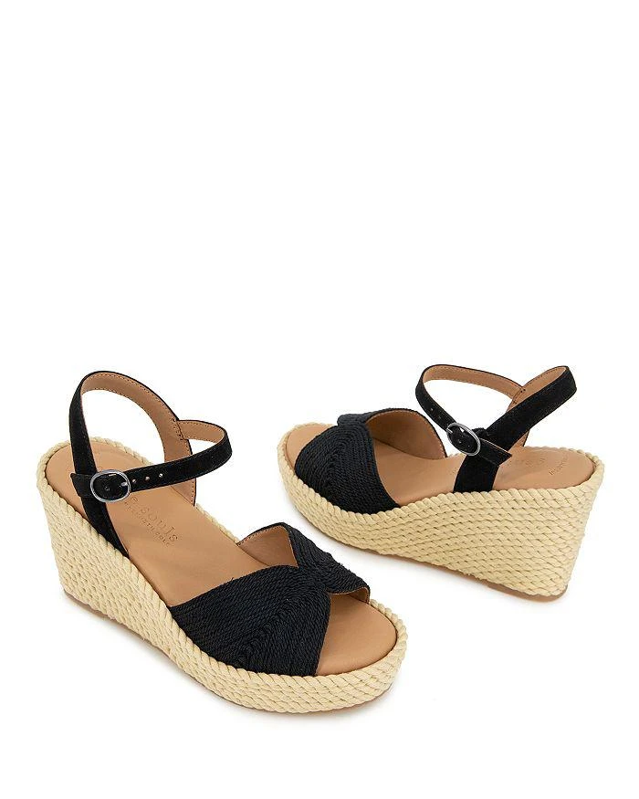 Gentle Souls Women's Nola Espadrille Wedge Sandals 8