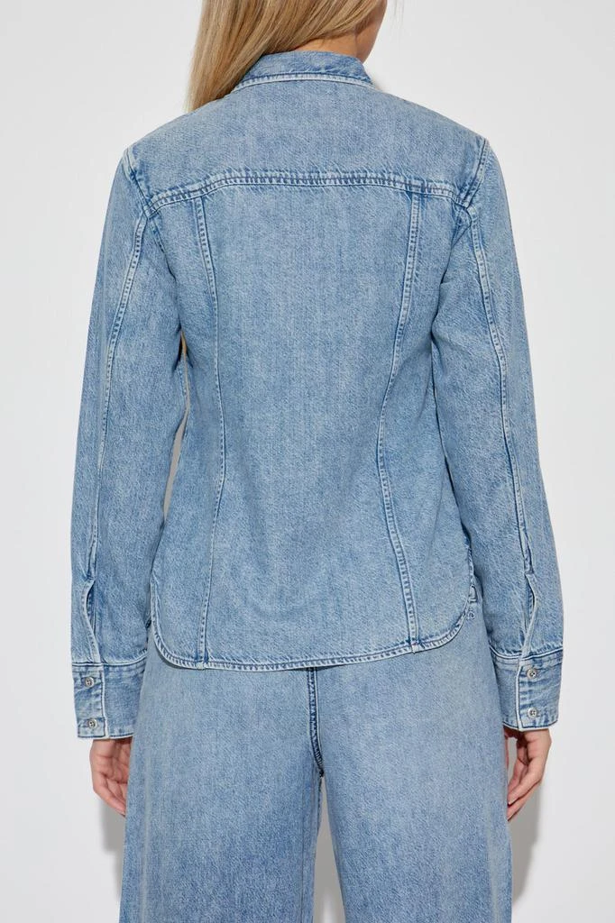 Rag & Bone Rag & Bone Classic Denim Button-Up Top 4