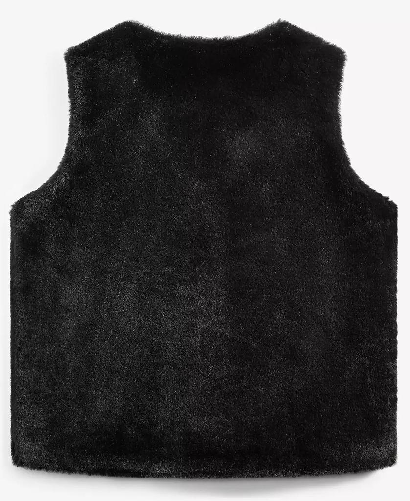 Epic Threads Toddler Girls Solid Faux-Fur Vest, Created for Macy's