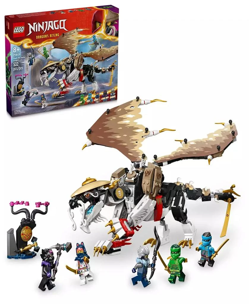 LEGO NINJAGO Egalt the Master Dragon Hero Toy 71809, 532 Pieces 1