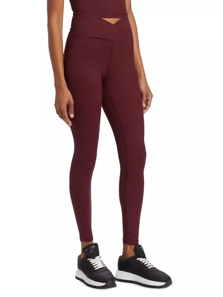 Year of Ours Veronica Ribbed Cross-Over Leggings 4